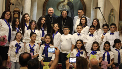 ألحان من السما…أمسية ترانيم من حما