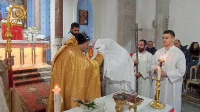 قداس عيد الدنح ورتبة تبريك المياه في كاتدرائية الروح القدس