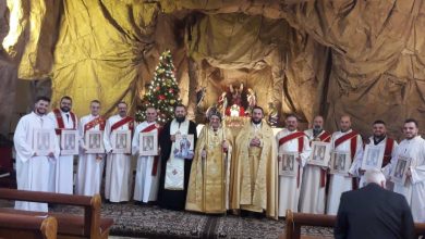 عيد تهنئة القديس يوحنا المعمدان وعيد القديس استفانوس رئيس الشمامسة  في كنيسة سيدة النجاة- زيدل.