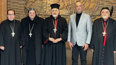 البطريرك يونان يزور محافظ طرطوس فراس الحامد، طرطوس – سوريا