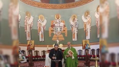 قداس إلهي بمناسبة عيد التعليم المسيحي من كنيسة سيدة السلام في حمص