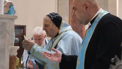 القــداس الإلهــي لمناســـبة عيــد الصعــود من كاتدرائيــة الــروح القــدس ..