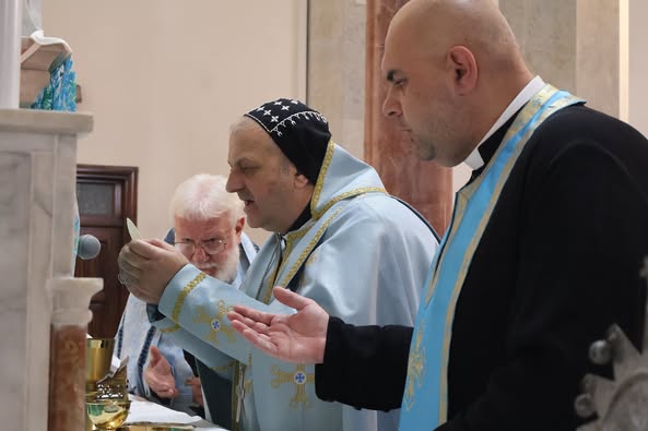 القــداس الإلهــي لمناســـبة عيــد الصعــود من كاتدرائيــة الــروح القــدس ..