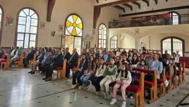 لقطات من احتفالات الرعايا التي تتبع التقويم الغربي بعيد قيامة الرب يسوع،واحتفالات الرعايا التي تتبع التقويم الشرقي بأحد الشعانين