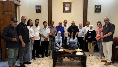 مطرانيــة الســريان الكاثوليــك تحتضــن معرضــاً للفنــون التشكيليــة..